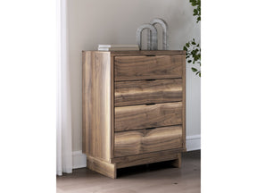 Chirason Brown Four Drawer Chest - Ornate Home