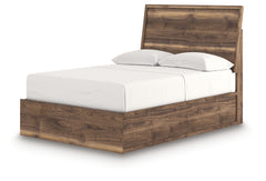 Chirason Brown Full Panel Bed - Ornate Home