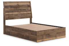 Chirason Brown Full Panel Bed - Ornate Home