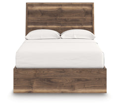 Chirason Brown Full Panel Bed with Storage - Ornate Home