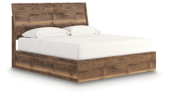 Chirason Brown King Panel Bed - Ornate Home