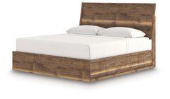 Chirason Brown King Panel Bed - Ornate Home