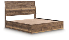 Chirason Brown King Panel Bed - Ornate Home