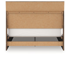Chirason Brown Queen Panel Bed, Dresser and Mirror - Ornate Home