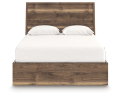 Chirason Brown Queen Panel Bed - Ornate Home