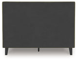 Chirason Brown/Sage Green Full Upholstered Bed, Dresser and Mirror (Online Special Price) - Ornate Home