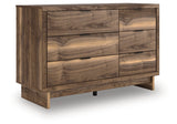 Chirason Brown Six Drawer Dresser (Online Special Price) - Ornate Home
