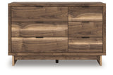 Chirason Brown Six Drawer Dresser (Online Special Price) - Ornate Home