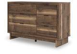 Chirason Brown Six Drawer Dresser (Online Special Price) - Ornate Home