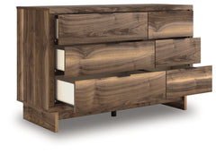 Chirason Brown Six Drawer Dresser - Ornate Home