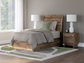 Chirason Brown Twin Panel Bed (Online Special Price) - Ornate Home
