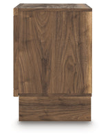 Chirason Brown Two Drawer Nightstand (Online Special Price) - Ornate Home