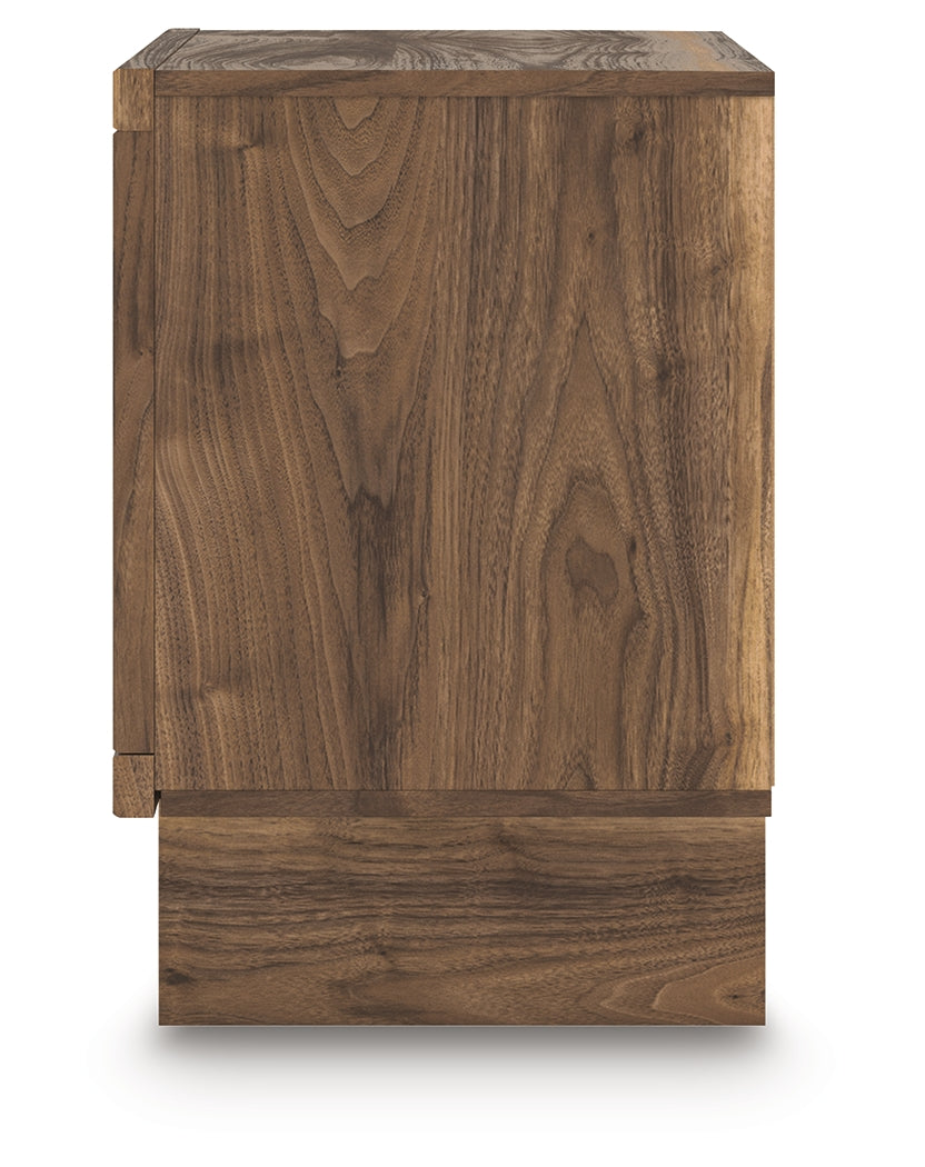 Chirason Brown Two Drawer Nightstand - Ornate Home