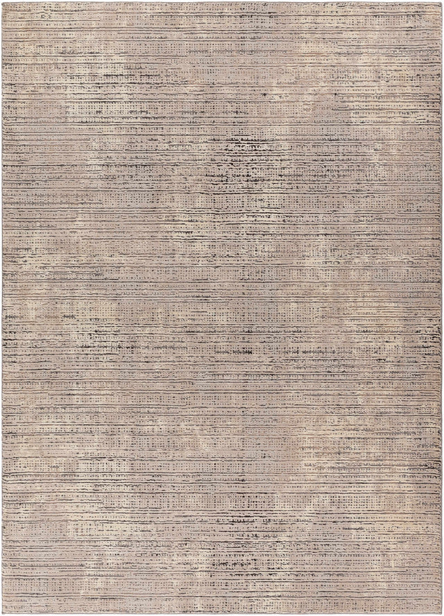 Chiyo Tan Plush Textured Washable Rug - Ornate Home