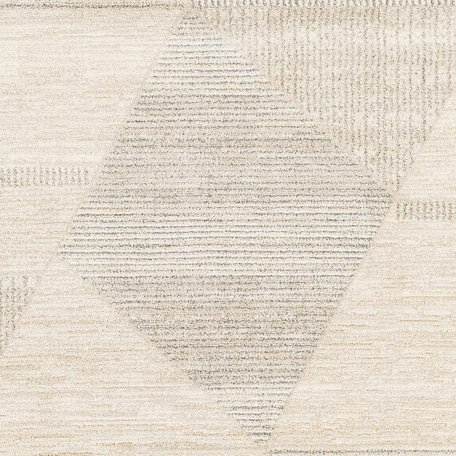 Chizu Geometric Neutral Luxe Rug - Ornate Home