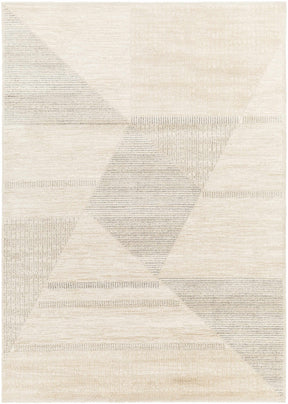 Chizu Geometric Neutral Luxe Rug - Ornate Home