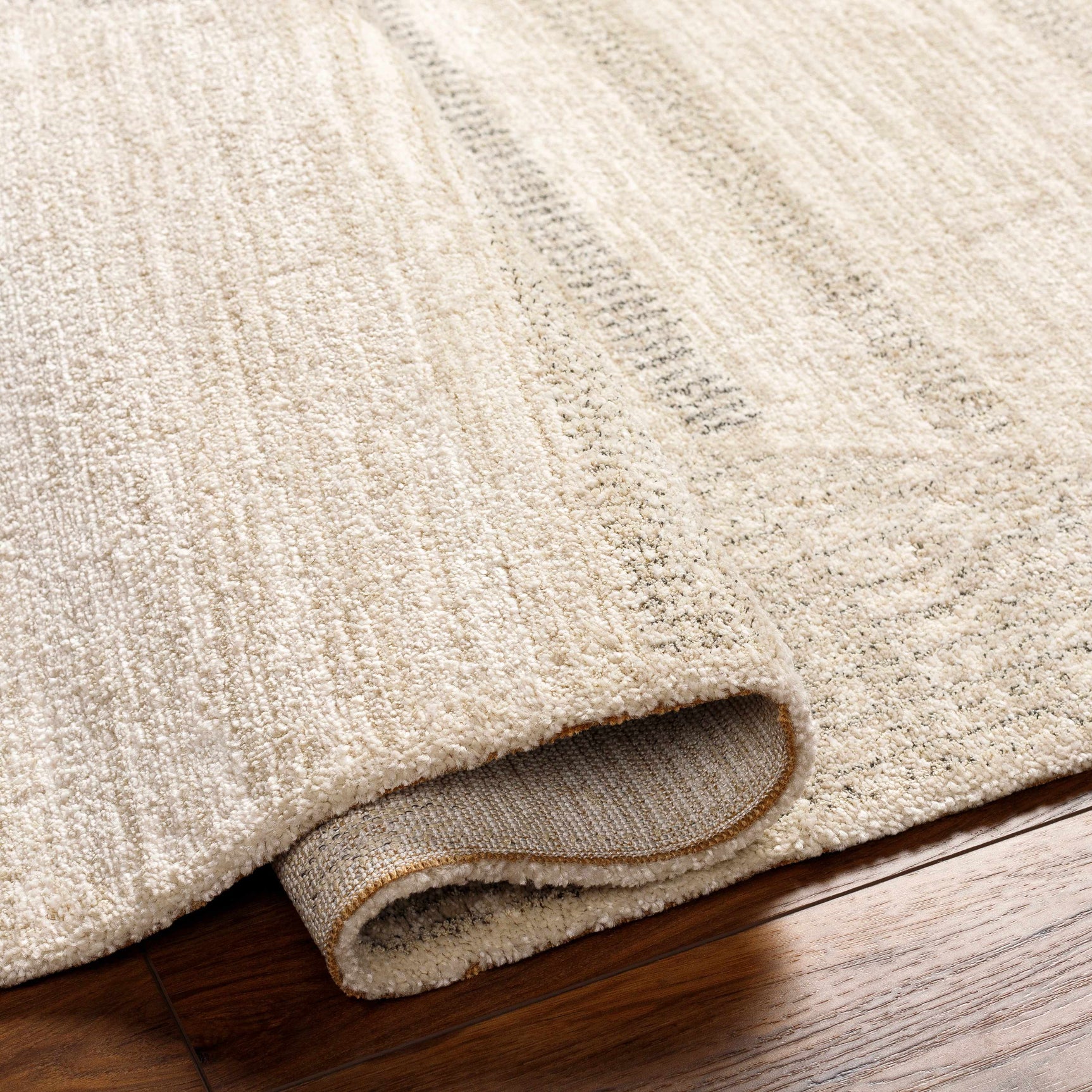 Chizu Geometric Neutral Luxe Rug - Ornate Home