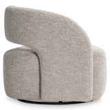 Chloe Beige/Tan Fabric Swivel Chair - Ornate Home