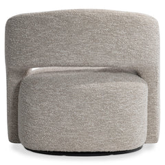 Chloe Beige/Tan Fabric Swivel Chair - Ornate Home