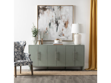 Chloe Green Six Door Sideboard - Ornate Home