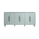 Chloe Green Six Door Sideboard - Ornate Home