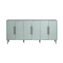 Chloe Green Six Door Sideboard - Ornate Home