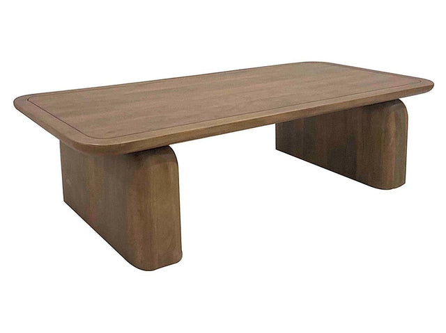 Chloe Pottery Brown Coffee Table - Ornate Home