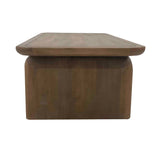 Chloe Pottery Brown Coffee Table - Ornate Home