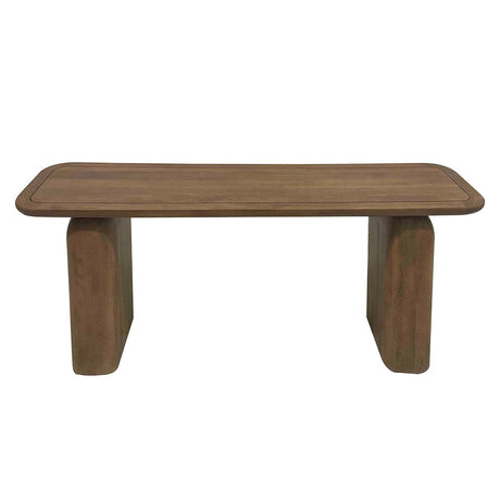 Chloe Pottery Brown Console Table - Ornate Home