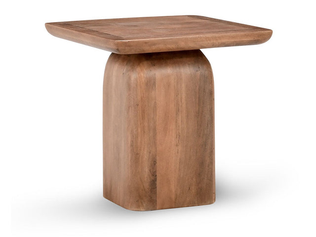 Chloe Pottery Brown End Table - Ornate Home