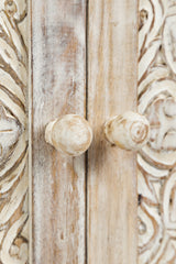 Chloe Weathered White Accent Chest - Ornate Home