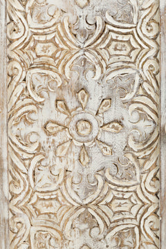 Chloe Weathered White Accent Chest - Ornate Home