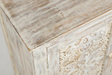 Chloe Weathered White Accent Chest - Ornate Home