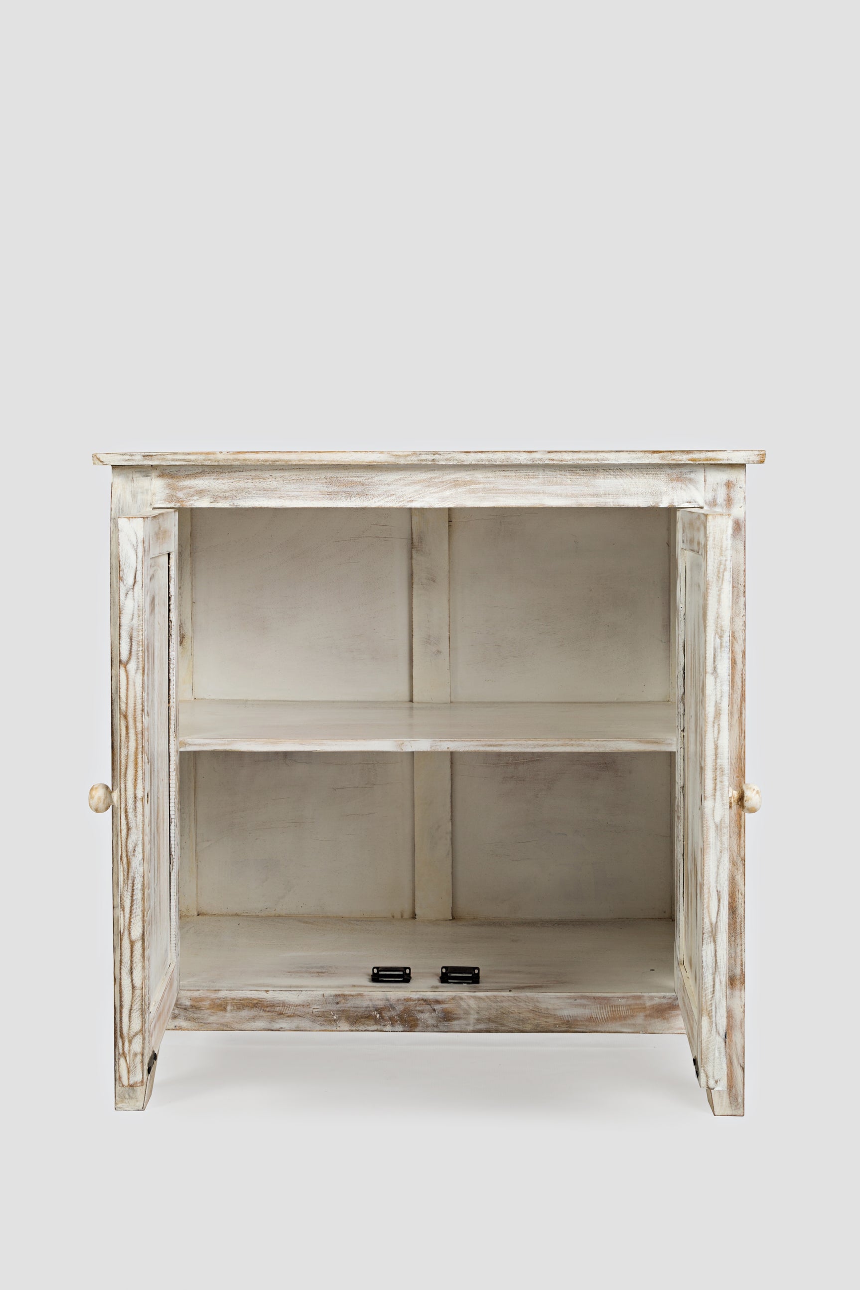 Chloe Weathered White Accent Chest - Ornate Home
