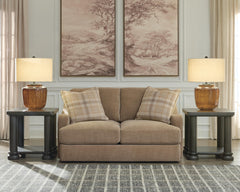 ChloeeAnne Honey Loveseat - Ornate Home