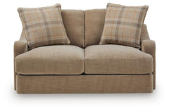 ChloeeAnne Honey Loveseat - Ornate Home