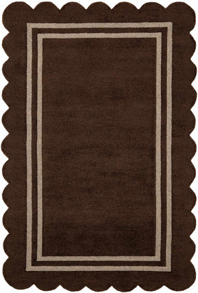 Chogan Chocolate Brown Area Rug - Ornate Home