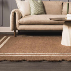 Chogan Chocolate Brown Area Rug - Ornate Home