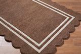 Chogan Chocolate Brown Area Rug - Ornate Home