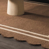 Chogan Chocolate Brown Area Rug - Ornate Home