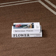 Chogan Chocolate Brown Area Rug - Ornate Home