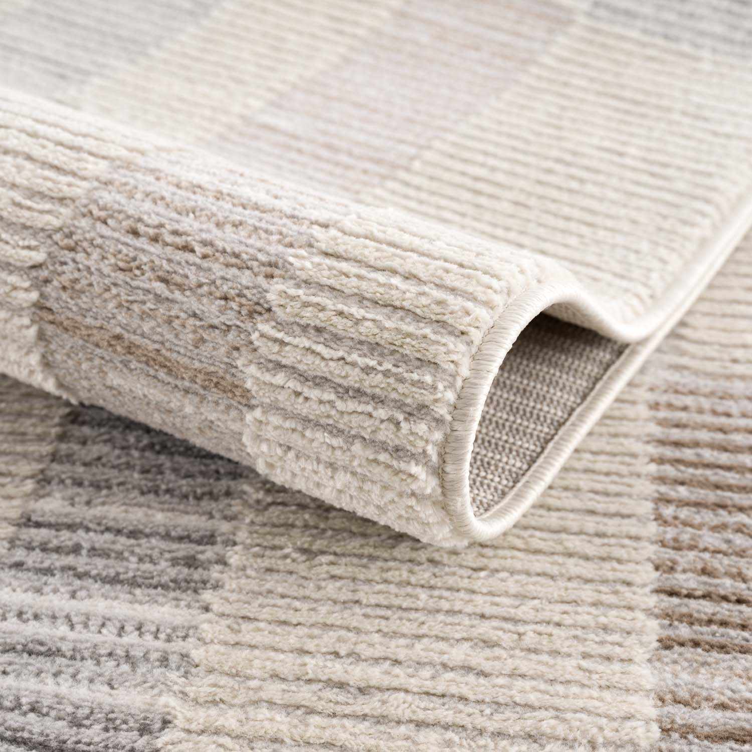 Chouko Broken-Striped Area Rug - Ornate Home