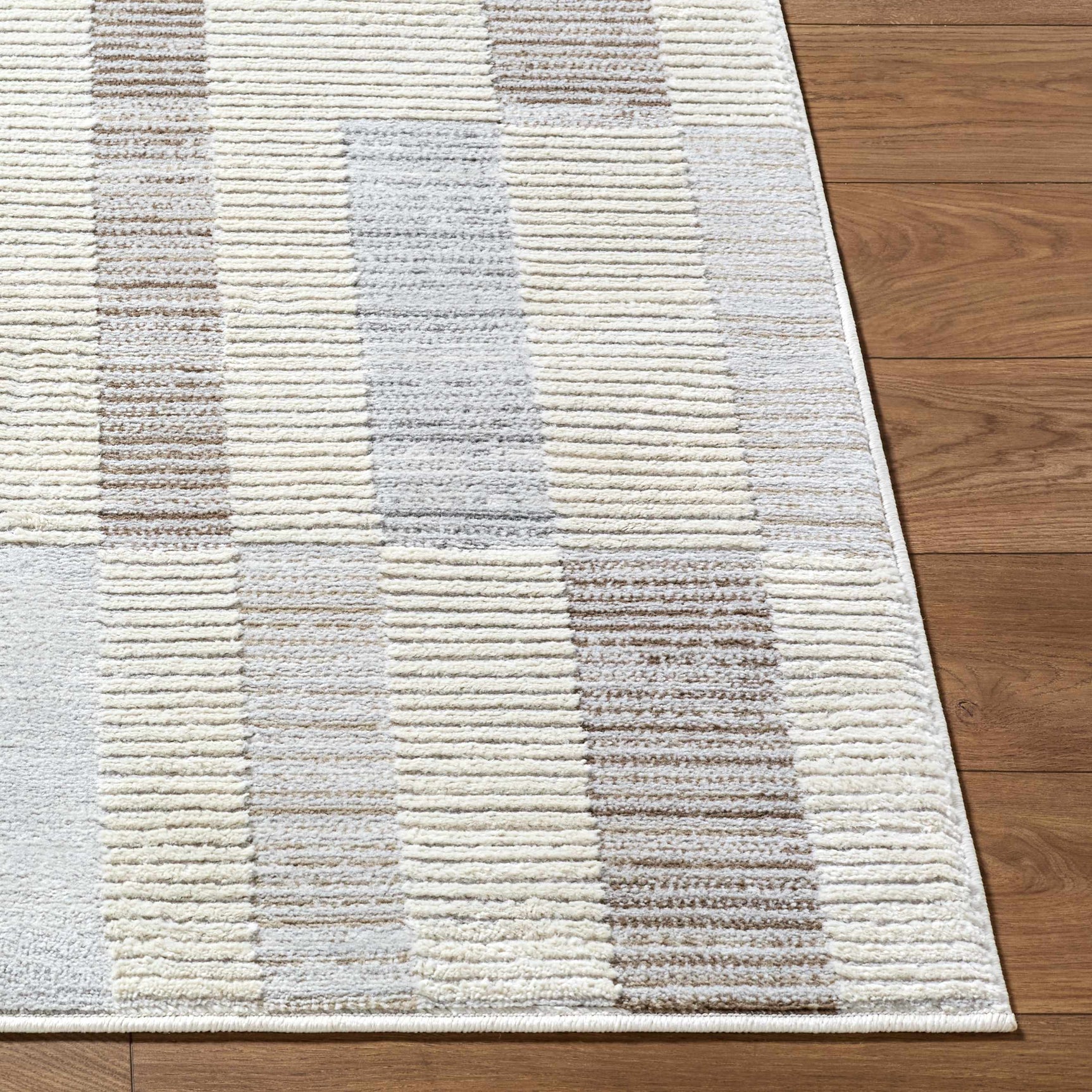 Chouko Broken-Striped Area Rug - Ornate Home