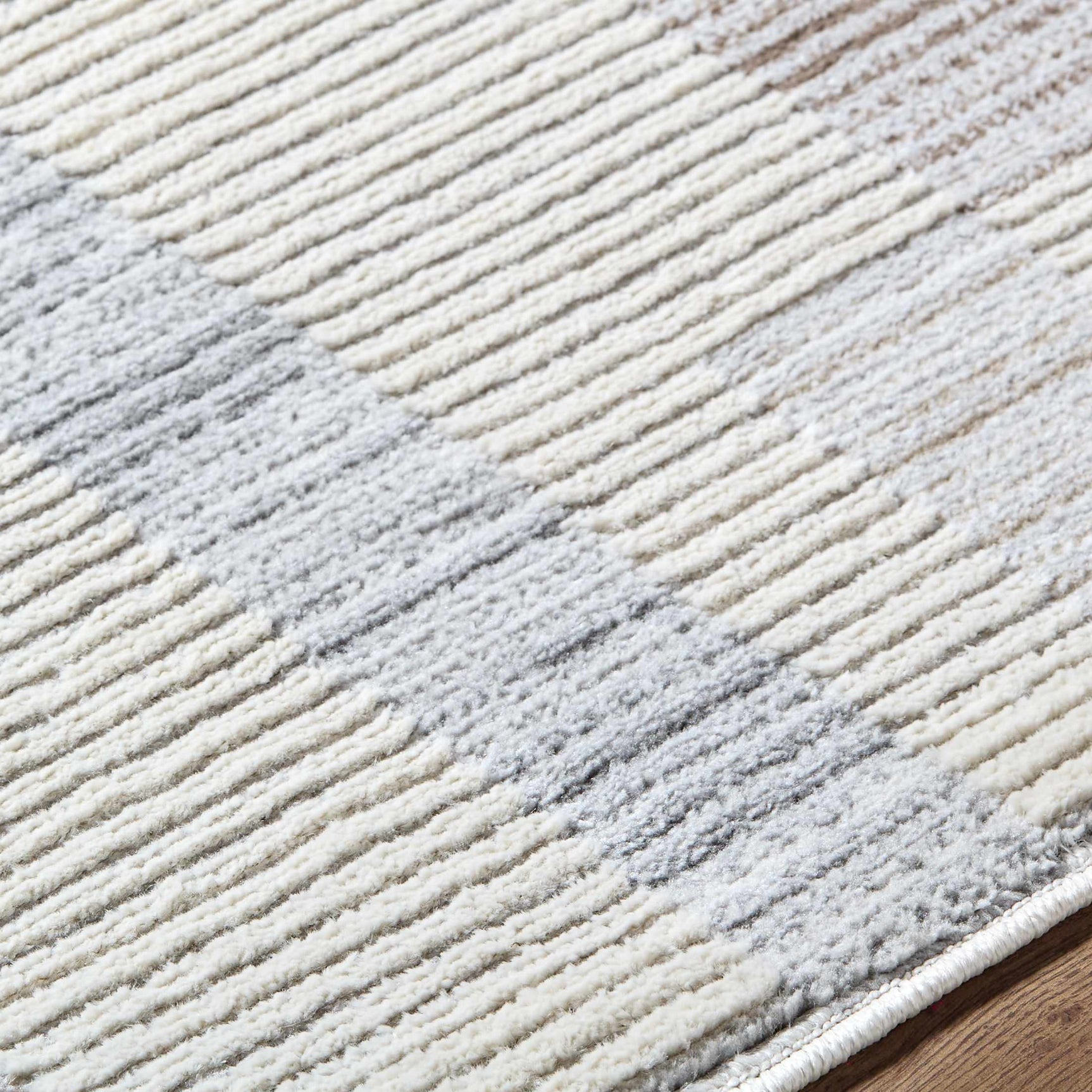 Chouko Broken-Striped Area Rug - Ornate Home