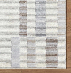 Chouko Broken-Striped Area Rug - Ornate Home