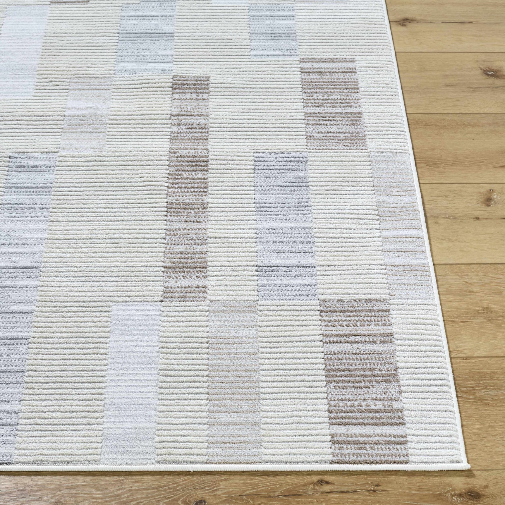 Chouko Broken-Striped Area Rug - Ornate Home