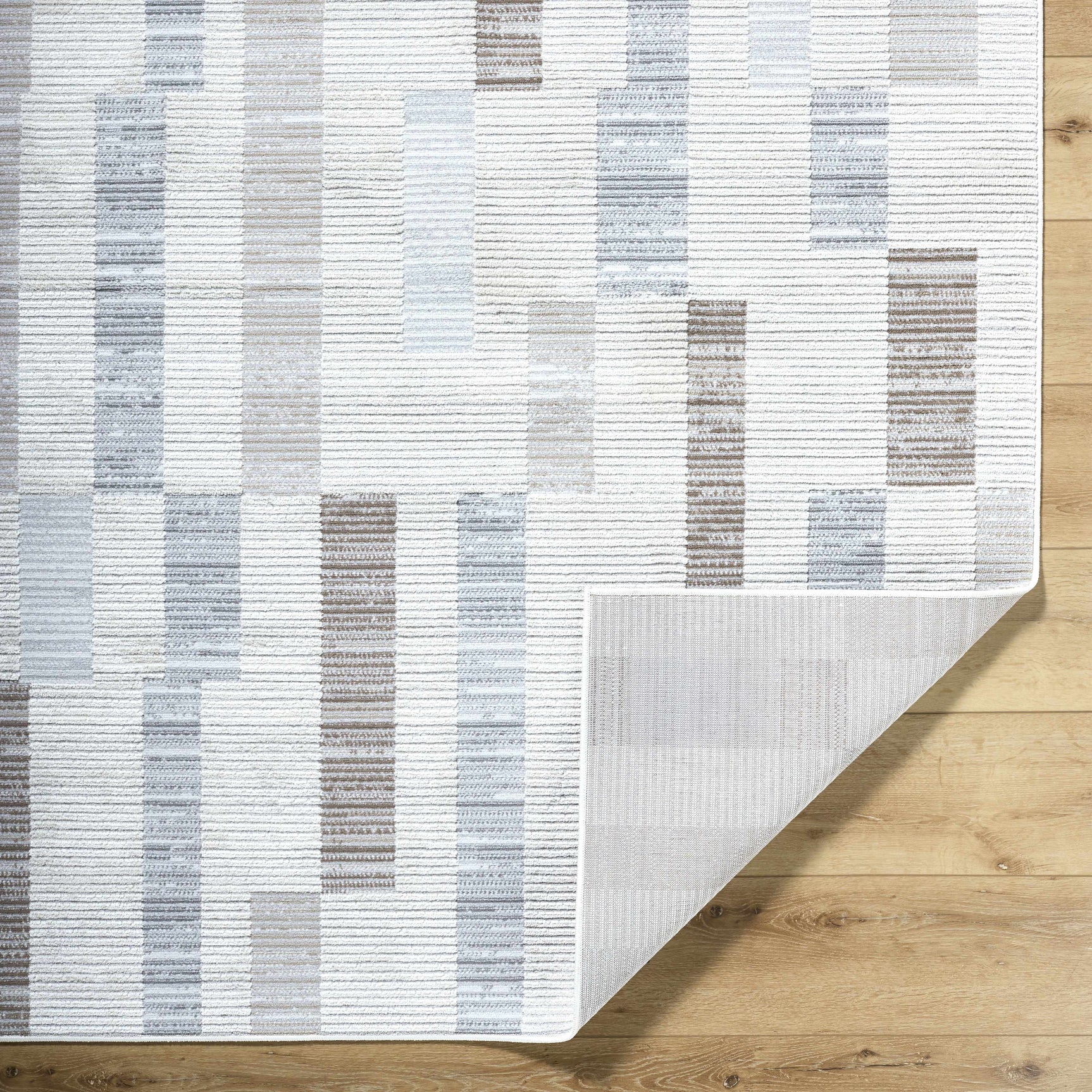 Chouko Broken-Striped Area Rug - Ornate Home