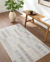 Chouko Broken-Striped Area Rug - Ornate Home