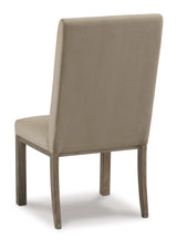 Chrestner Gray/Brown Dining Side Chair (Set of 2) - Ornate Home
