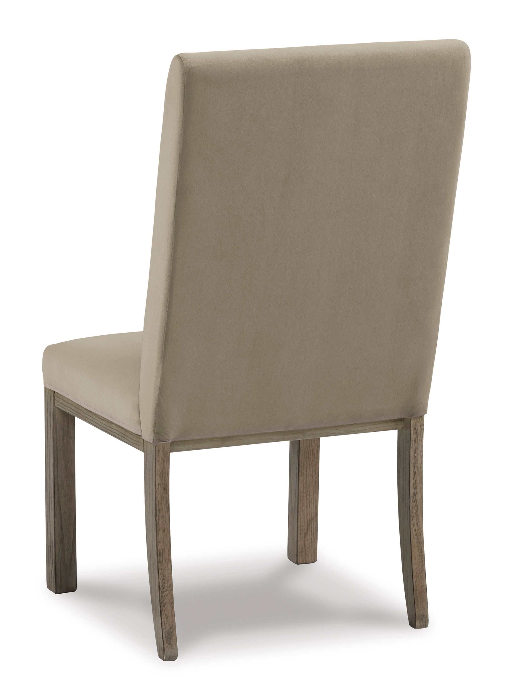 Chrestner Gray/Brown Dining Side Chair (Set of 2) - Ornate Home